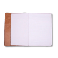Load image into Gallery viewer, A5 Leather Notebook Folder Inside