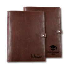 Load image into Gallery viewer, A4 Leather Folio Holder Personalised