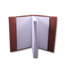 Load image into Gallery viewer, A5 Notebook Leather Folder