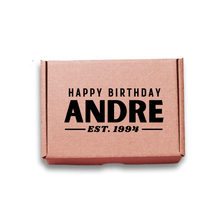 Load image into Gallery viewer, Birthday Personalised Gift Boxes