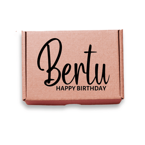 Bertu Personalised Box Design
