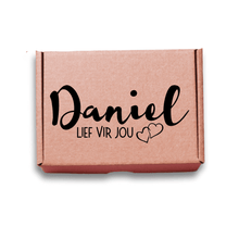 Load image into Gallery viewer, Daniel Personalised Box Design
