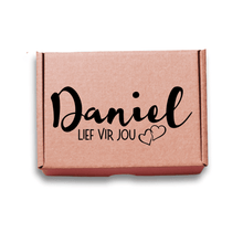 Load image into Gallery viewer, Daniel Personalised Box Design
