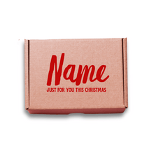 Load image into Gallery viewer, Just for You Personalised Christmas Gift Box-2
