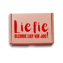 Load image into Gallery viewer, Blerrie Lief Vir Jou Personalised Gift Box