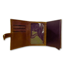 Load image into Gallery viewer, Pop Up Smart RFID Wallet Genuine Leather