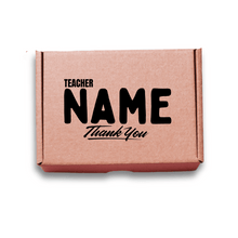 Load image into Gallery viewer, Teacher Thank You Personalised Teacher Gift Box