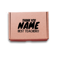 Load image into Gallery viewer, Teacher Personalised Gift Box