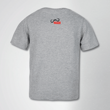 Load image into Gallery viewer, Willeding Brannas & Braai Light Grey Cotton T-Shirt Back Personalised view