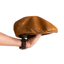 Load image into Gallery viewer, Woesmooi Leather Andy Cap