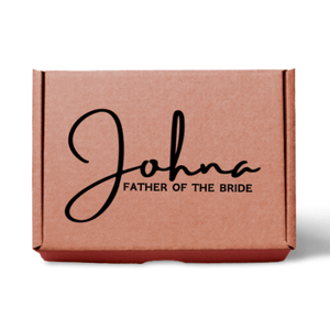 Bridal Father Personalised Gift Boxes