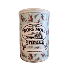 Load image into Gallery viewer, Woesmooi Fietsry Boxer Briefs in matching tin container with lid packaging