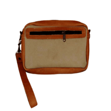 Load image into Gallery viewer, Men's Canvas Leather Bag