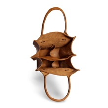 Load image into Gallery viewer, Padstal Square Wine Leather Bag