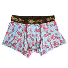 Load image into Gallery viewer, Woesmooi Seevoël Boxer Briefs in matching tin container with lid packaging