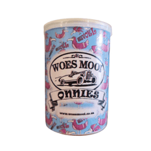 Load image into Gallery viewer, Woesmooi Seevoël Boxer Briefs in matching tin container with lid packaging