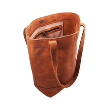 Load image into Gallery viewer, Ladies Leather Tote Bag