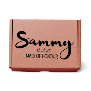 Maid Of Honor Personalised Gift Boxes