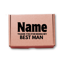 Load image into Gallery viewer, Personalised Best Man Gift Box
