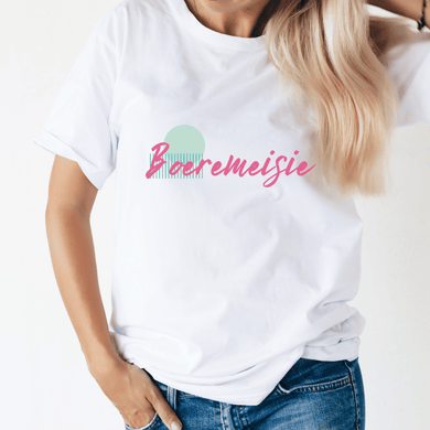 Padstal Winkel White Boeremeisie Cotton T-Shirt