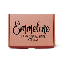 Load image into Gallery viewer, Emmeline Bride Design Personalised Gift Box
