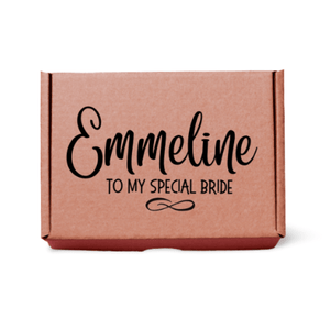 Emmeline Bride Design Personalised Gift Box