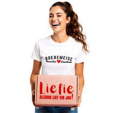 Load image into Gallery viewer, Personalised gift box, Liefie blerrie lief vir jou

