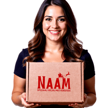 Load image into Gallery viewer, Custom branded Christmas gift box . Personalised gift packaging.
