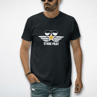 Padstal Winkel Black Stads Pilot Cotton T-Shirt