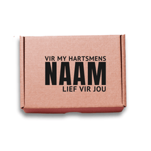 Load image into Gallery viewer, Vir My Hartsmens Personalised Gift Box
