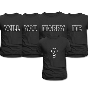 Proposal T-shirt bundle English, 5 T-shirts