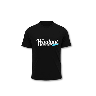 Padstal Winkel Windgat Boerseun T-Shirt, Black