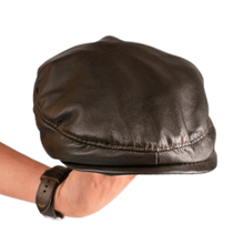 Load image into Gallery viewer, Woesmooi Leather Andy Cap
