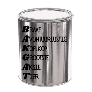 Spoil Tin containing 1 Packet Dry Wors  & 1 Buffelsfontein Shower Gel (400 ml)