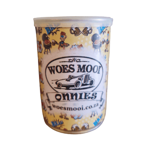 Woesmooi Braai Boxer Briefs in matching tin container with lid packaging