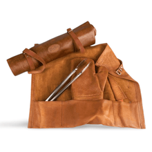 Load image into Gallery viewer, Woesmooi Leather Braai Pouch

