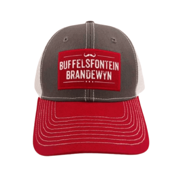 Buffelsfontein Red, Grey and White Truckers Cap