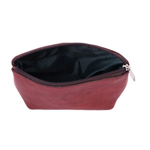 Celinde Leather Cosmetic Bag