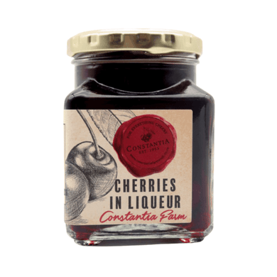 260ml Cherries Preserved in Cherrie Liqueur in Glass Jar