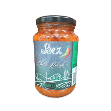 Load image into Gallery viewer, Bez Mild Chilli Relish in Glass Jar, 375ml
