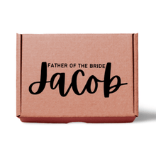 Load image into Gallery viewer, Bridal Father Personalised Gift Boxes
