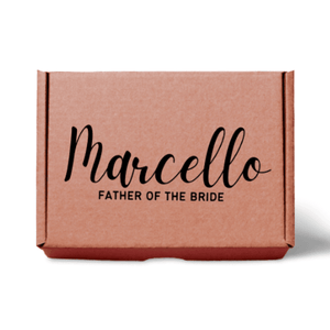 Bridal Father Personalised Gift Boxes