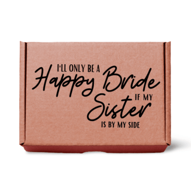 Bridal Sister Personalised Gift Box