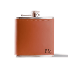 Load image into Gallery viewer, Leather Hip Flask
