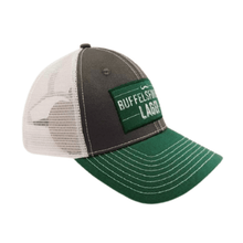 Load image into Gallery viewer, Buffelsfontein Green Grey a  White Truckers Cap
