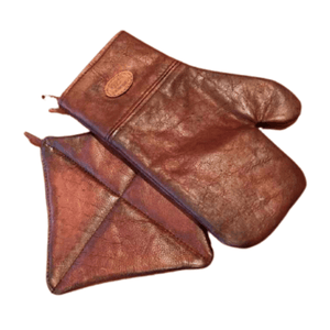 Woesmooi Leather Braai Glove & Pot Holder