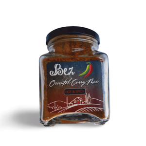 Bez Hot & Spicy Oriental Curry Mix in Glass Jar, 260ml