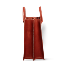 Load image into Gallery viewer, Padstal Square Wine Leather Bag
