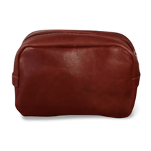 Load image into Gallery viewer, Leather Men’s Toiletry Bag, Standard
