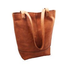 Load image into Gallery viewer, Crystal Medium Leather Tote Ladies Handbag
